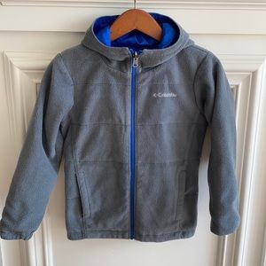 Boys reversible fleece coat